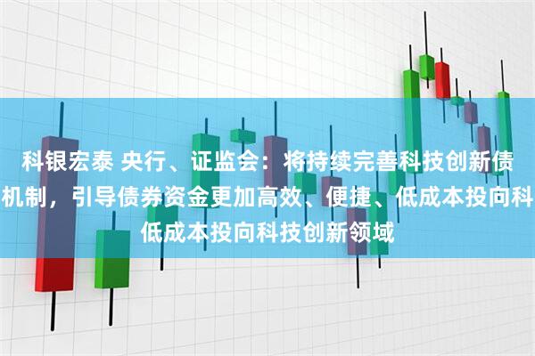 科银宏泰 央行、证监会：将持续完善科技创新债券配套支持机制，引导债券资金更加高效、便捷、低成本投向科技创新领域